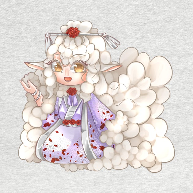 Sheep - Lunar Zodiac by darklightlantern@gmail.com